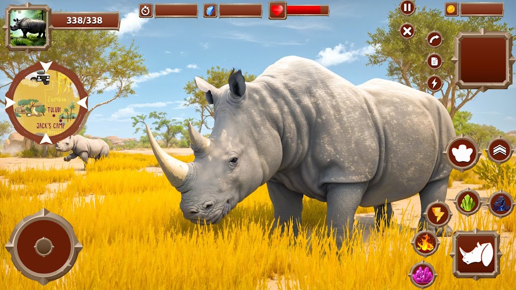 Rhino Jungle Wildlife Survival