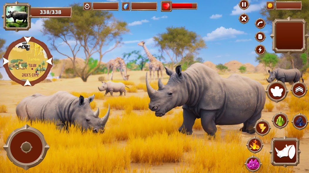 Rhino Jungle Wildlife Survival