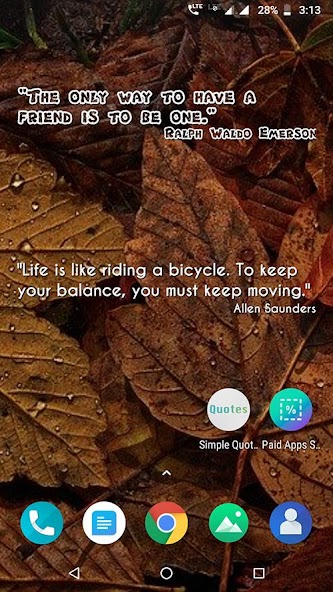 Simple Quote Widget - Quote of the day widget