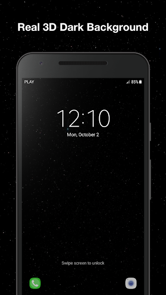 Black Live Wallpaper PRO