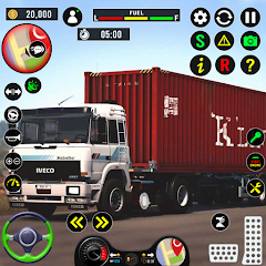 US Truck Driver Truck Games 3D