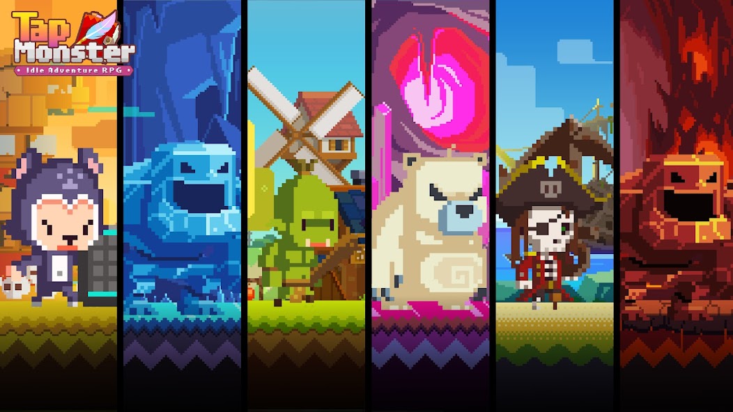 Tap Monster:Idle Adventure RPG 