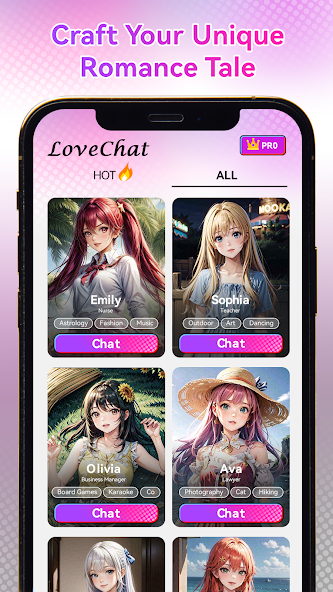 LoveChat - Your AI Girlfriend