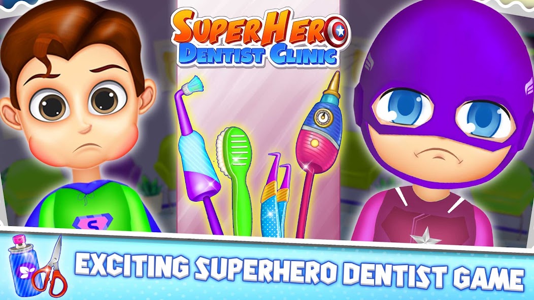 Superhero Dentist Doctor Games