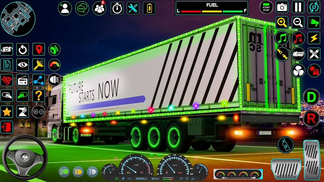 Real City Cargo Truck Driving 