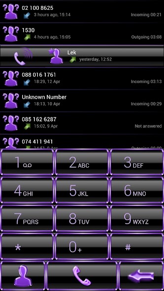 Theme for ExDialer FramePurple