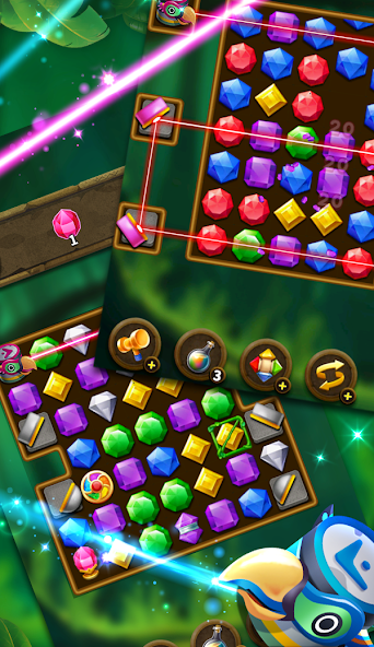 Jewel Match3 Laser Puzzle 