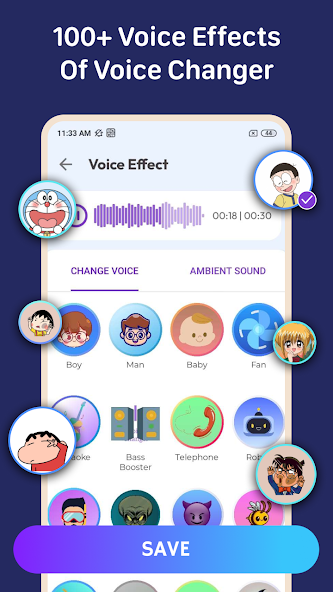 Voice Changer by Sound Effects