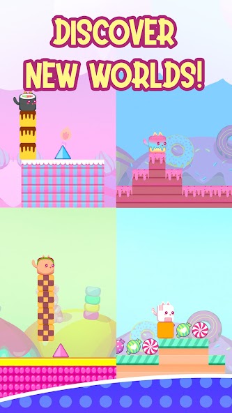 Stacky Cat kawaii runner Game 