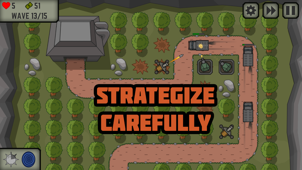 Tactical War: Tower Defense 