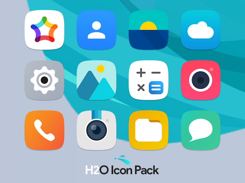 H2O Icon Pack