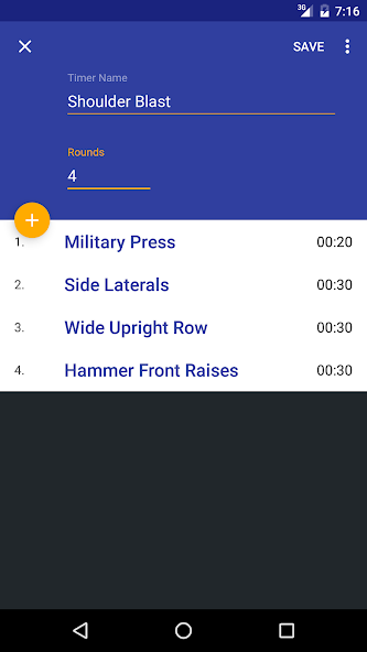 Chrono List - Interval Timer