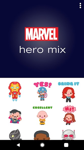 Marvel Stickers: Hero Mix