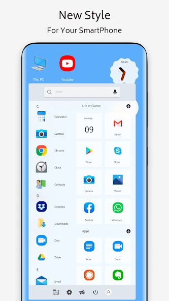 Win 10 theme for launcher