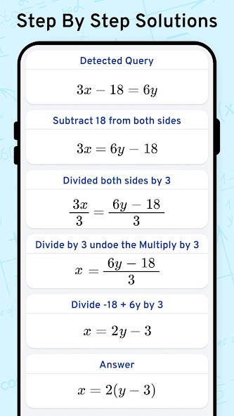 Math Scanner - Math Solutions