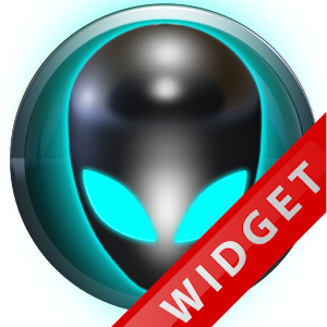 Poweramp Widget Lightblue Alie