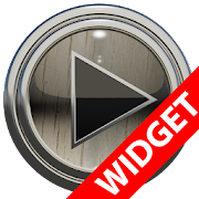 Poweramp widget WOOD PLATIN