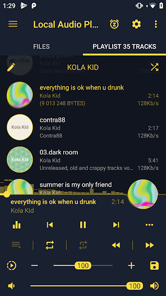 LAP - Local Audio Music Player