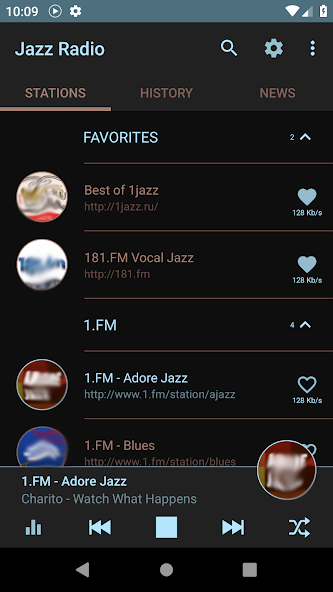 Jazz & Blues Music Radio