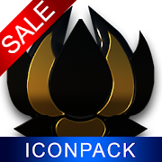 Gold Dragon HD Icon Pack