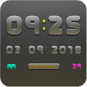 NANO Digital Clock Widget