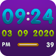 VIS Digital Clock Widget