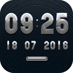 CANCUN Digital Clock Widget