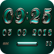 TRIQUA Digital Clock Widget