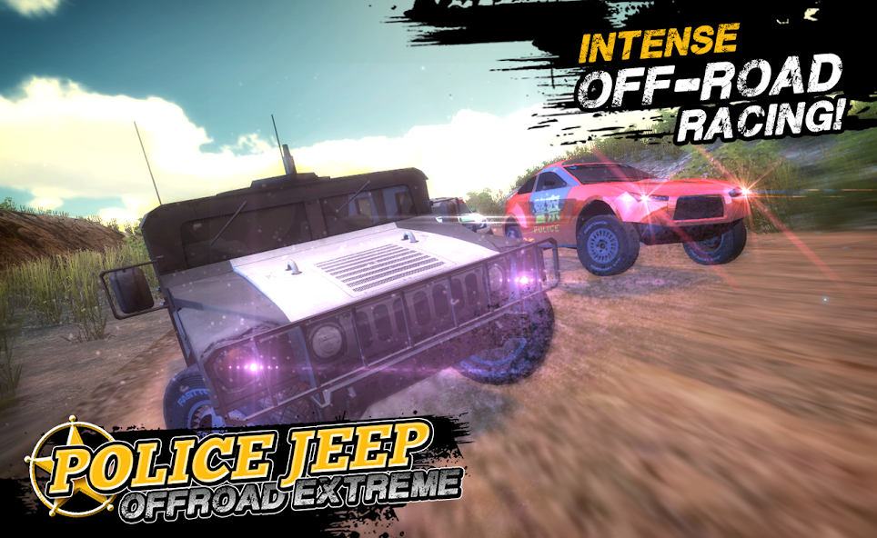 Police Jeep Offroad Extreme 