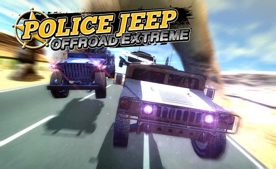 Police Jeep Offroad Extreme 