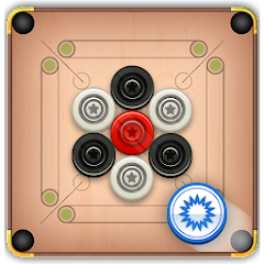 Carrom Board Disc Pool Game