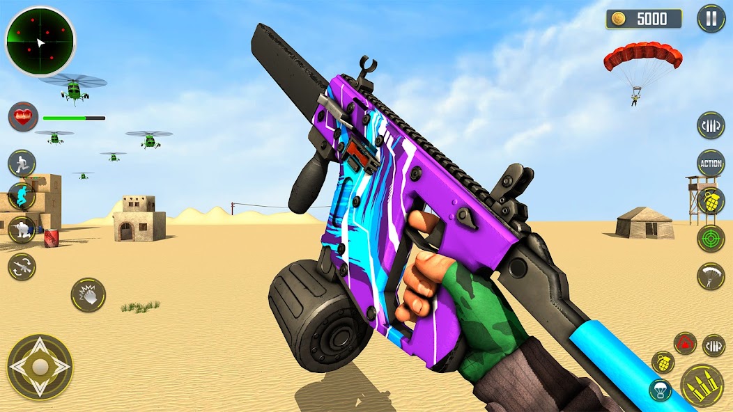 FPS Shooting game 3d gun game 