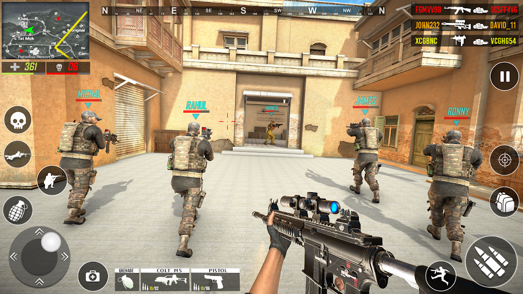 FPS Shooting game 3d gun game 