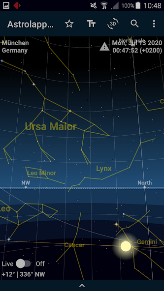 Astrolapp Live Sky Map