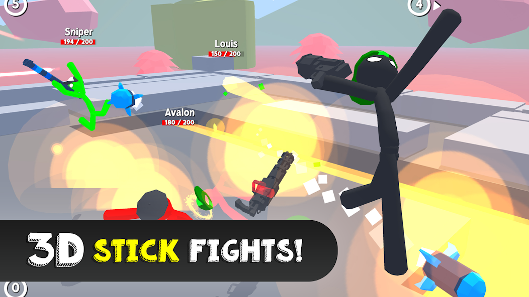 Stickgrounds.io: Stickman Wars 