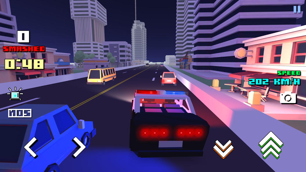 Blocky Car Racer - racing game 