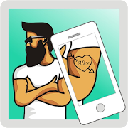 Text Tattoo: photo editor