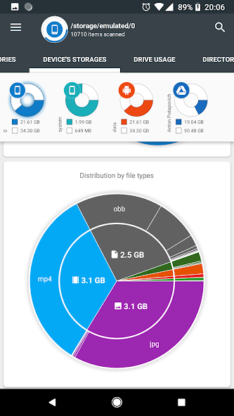 Storage Analyzer & Disk Usage