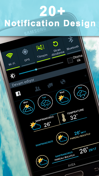 Weather Rise Clock 30+ Widgets