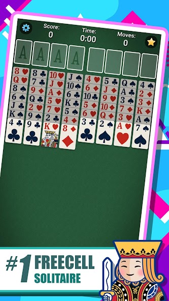 FreeCell Solitaire: Card Games 