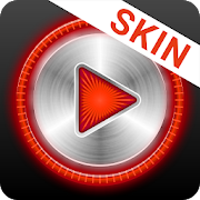 MusiX Hi-Fi Red Skin for music player