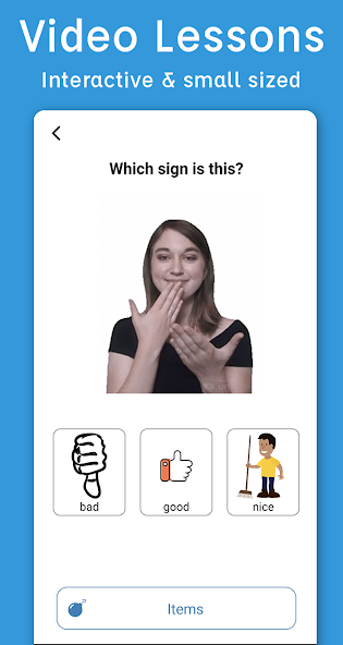 Sign Language ASL Pocket Sign