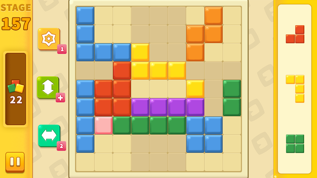 Block Cross Puzzle 