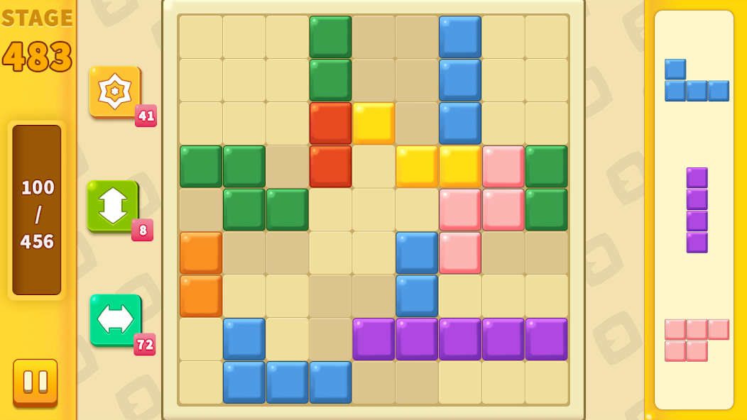 Block Cross Puzzle 