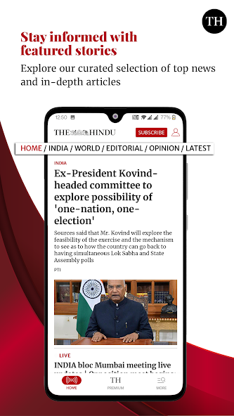 The Hindu: Live News Updates