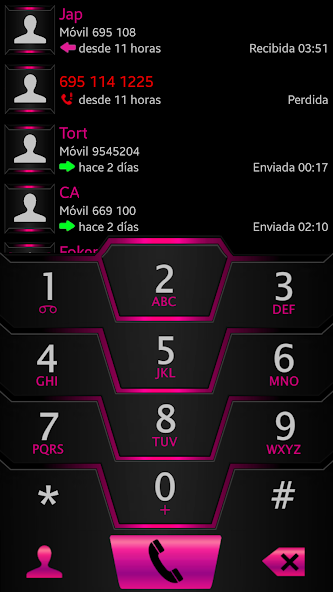 THEME DARKCITY PINK EXDIALER