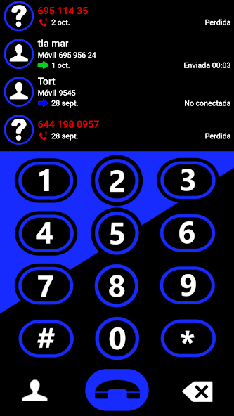 Tema EXDIALER AZUL MIXER