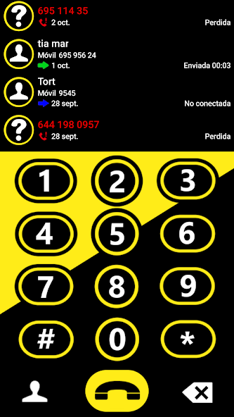 Tema EXDIALER AMARILLO MIXER