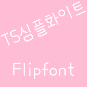 TSSimplewhite™ Korean Flipfont