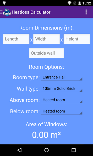 Heatloss Calculator & Guide